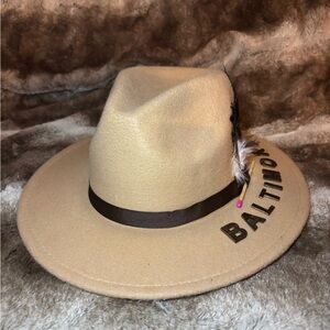 Baltimore Tan Fedora Hat